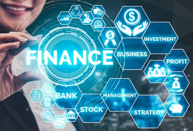Finance and Money Transaction Technology Concept