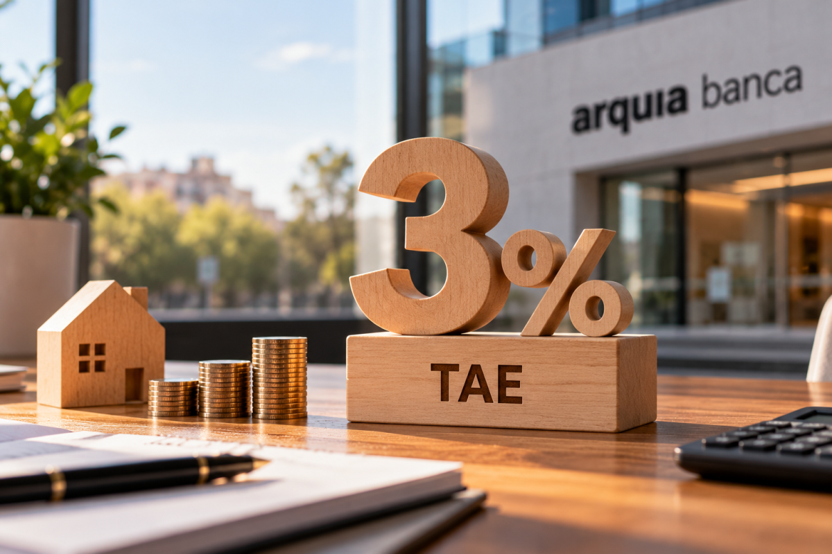 arquia banca eleva al 3% tae su depósito bienvenida a 12 meses para nuevos clientes y capital