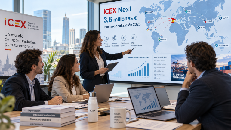 icex destina 3,6 millones de euros a impulsar la internacionalización de pymes y startups españolas